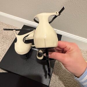 Elegant Cream High Heels